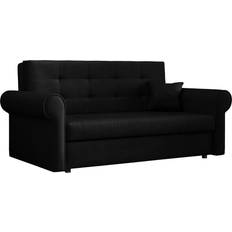 VINÖ 3-sits Sammet/Svart Soffa