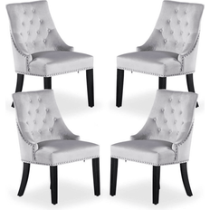 Kitchen Chairs Life Interiors Windsor LUX Velvet Kitchen Chair