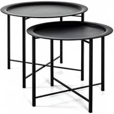 HAKU Möbel Lot de 2 Tables d'Appoint Design Gabin 62 cm Table Basse