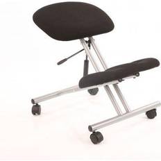 Silver Office Chairs Kneeling Stool Task Operator Office Chair