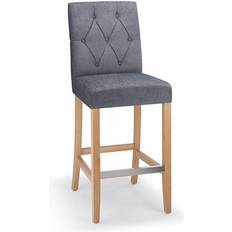 Rosco Oak Wooden Bar Stool