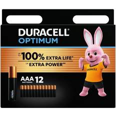 Duracell Optimum AAA Alkaline 12-pack