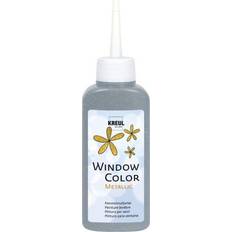 Silbrig Glasfarben Kreul Window Color silber 80 ml