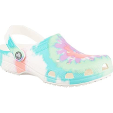 Femme - Multicolore Chaussons d'Extérieur Crocs Classic Tie-Dye Graphic Clog - Fresco Multi