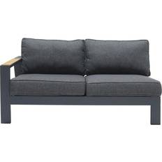 Garden sofa LifestyleGarden Garden Palau 2-personers Grå med Grå Pude Teak/Aluminium Sofa