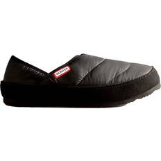 Nylon - Women Outdoor Slippers Hunter Puffer - Black