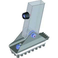 Zarges Treppenleitern Zarges Schwenkfuß mit Gummiauflage 125x50 mm