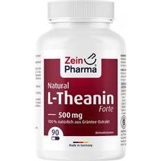Vitamine & Nahrungsergänzung Zein Pharma L-theanin Natural Forte 500 mg Kapseln Zeinpharma 90 Stk.