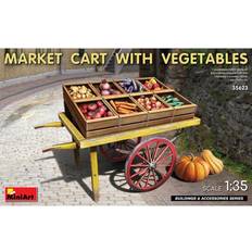 Giocattoli da negozio Miniart Miniart Markt-Karren mit Gemüse