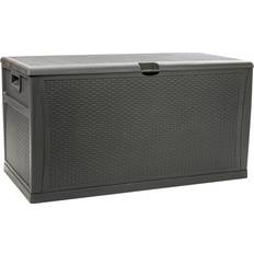 Deck Boxes on sale Flash Furniture 120 Gallon Plastic Deck Box