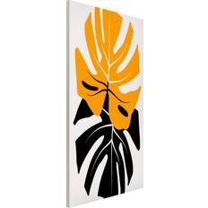 Yellow Glass Boards Magnettafel Monstera