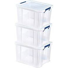 Interieur Details Bankers Box Transparent Polypropylene Medium Storage 31.5cm x 47.5cm x 38cm