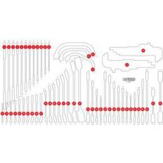 Werkzeugwagen KS Tools Werkzeugwagen Montagewagen, 813.0068-97