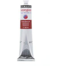 Red Oil Paint Daler Rowney Georgian Watermixable Oil 119200515 200ml Crimson Alizarin Hue