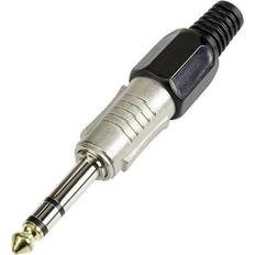 TRU Components 595211 6.35 audio jack Plug, num: 3