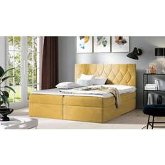 Loloz Doppelbett mit Bettkasten und Matratze 160x200 cm Boxspringbett