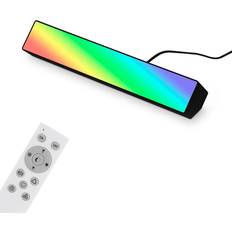 Briloner Væglamper Briloner CCT RGB Wall Washer 25.5 cm 9 W 850 lm Sort Vægarmatur
