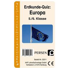 Quiz sällskapsspel Erdkunde-Quiz: Europa