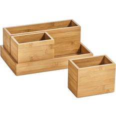 Bamboe Dozen en Manden Zeller Pennenbakje Bureau Organizer 28 x 18 x 11 cm