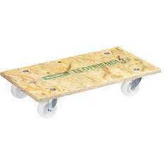 Furniture Dollys Wagner Transportroller aus OSB-Platte, ve 2 Stk, rechteckig, LxBxH 575 x 300 x Ladeflächenfarbe: natur