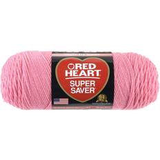 Red Heart Super Saver Yarn -Perfect Pink Multipack Of 3