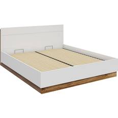 Senge & Madrasser Bedly Dentro Seng 218 x 187 x 88 cm Beige Hvid Sengeramme
