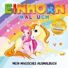 Plastikspielzeug Malbücher Einhorn Malbuch Mein magisches Ausmalbuch Für Mädchen ab 4 Jahren