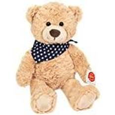 Hermann Teddy Peluches Hermann Teddy Ours en peluche sable foulard 30 cm