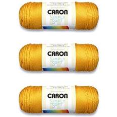 Caron Simply Soft Solids Yarn-Gold Multipack Of 3