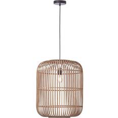 Brilliant Woodrow Light Brown Lampada a Sospensione 45cm