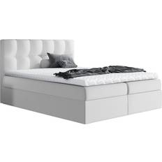Rico Boxbett Weiß Boxspringbett
