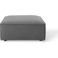 Gray Foot Stools modway Restore Collection EEI-3873-CHA Foot Stool