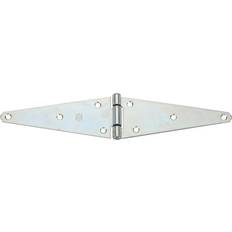 Pull out cabinet hardware Hardware 8 L Zinc-Plated Heavy Strap Hinge 1 pk