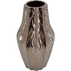 Brons Interieur Details A&B Home Spitzer Short Metallic Glaze Ceramic Vase