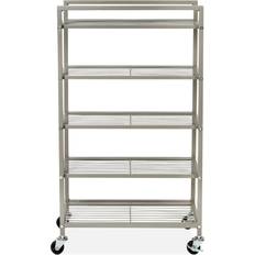 Bathroom Interior & Storage Honey-Can-Do Rolling Bathroom Steel Storage Cart