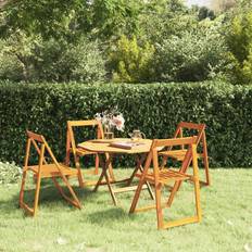 Garden & Outdoor Furniture vidaXL 4 4x Acacia