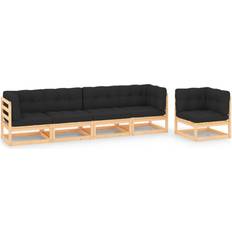 Loungeset på rea vidaXL dynor 5 Loungeset