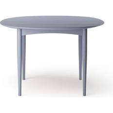 Brdr. Krüger Jari Dining Table Ash Blue Lacquered 75 x 120 cm Matbord