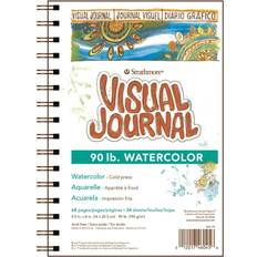 Strathmore Hobbymaterial Strathmore Visual Journal 90lb Watercolour Spiral Pad