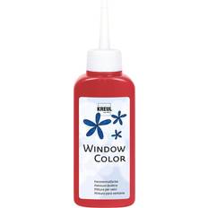 Rot Glasfarben Kreul Window Color dunkelrot 80 ml