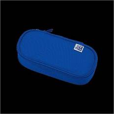 Oxford Schlamper Etui Polyester Oval Blau