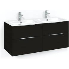 Badrumsmöbler Macro Design Crown Kom 120x45D Sv.Ek