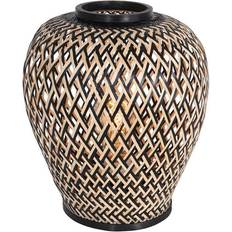 Steinhauer Maze Sort-Natur Bordlampe