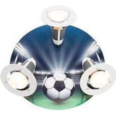 Fodboldarena Loftlampe Grøn-Blå