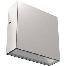 Gemini xf Lutec Gemini XF Udendørs Væglampe H11 cm Rustfristål Vægplafond