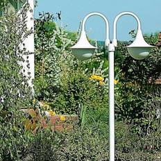 Éclairage Intérieur Réverbères Albert Leuchten Universal Lampadaire élégant 171 Blanc à 2 Lampes Réverbère