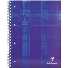 Blanc Bloc-notes Clairefontaine Notepad 82123C Blue A4