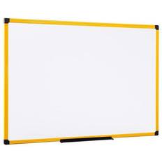 Yellow Whiteboards Bi-Office Ultrabrite 120 x 90 cm Enamel Yellow Aluminium Frame