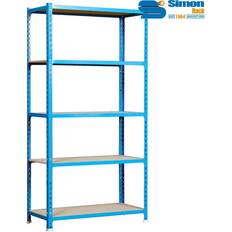 Cajas de Montaje en Pared Simonrack Estanteria sin tornillos maderclick azul plus 5/50