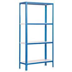 Cajas de Montaje en Pared Estanteria sin tornillos homeclick azul mini 4/40